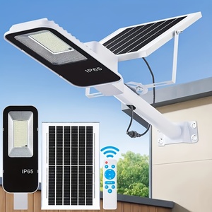 Lampione Solare in Alluminio per Esterni 200W 300W 400W 500W Impermeabile IP65 per <span class=keywords><strong>Illuminazione</strong></span> <span class=keywords><strong>Stradale</strong></span> di Autostrade e Villaggi - Product Image 1