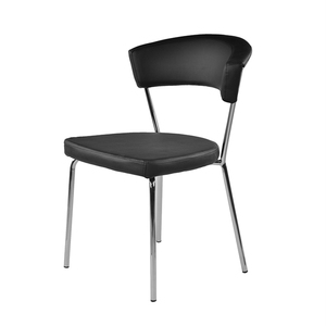 Mediados siglo <span class=keywords><strong>cocina</strong></span> <span class=keywords><strong>muebles</strong></span> <span class=keywords><strong>de</strong></span> cuero <span class=keywords><strong>de</strong></span> la PU tapizado Silla <span class=keywords><strong>de</strong></span> comedor <span class=keywords><strong>para</strong></span> venta - Product Image 1