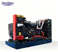 Générateur diesel portable super silencieux SinoShine 200 kVA avec démarrage à distance pour usage industriel 220-400 V, démarrage 24 V CC