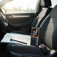 Mini pompe à pneu de voiture électrique polyvalente Offre Spéciale Gonfleur de pneu d'urgence en matériau ABS portable avec moniteur de pression des pneus