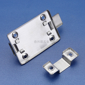 Perno de Puerta de Acero Inoxidable Hexingshun de 2-4 Pulgadas, Tipo B, Montaje en Superficie, Acabado Pulido y Cepillado - Product Image 2