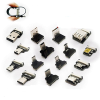 Câble USB mâle vers micro USB personnalisé, échantillon gratuit, super plat, flexible, inclinable vers le haut, vers le bas, vers la gauche et vers la droite, à 90 degrés