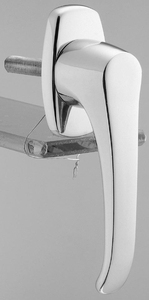 Poignée d'armoire en alliage de zinc Serrure Poignée en L de meubles de porte de haute qualité - Product Image 3