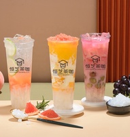 HENGZHI 2,5kg 3 Kleuren Fruit Kokos Jelly Regenboog Nata De Coco Konjac Jelly's Klaar om te eten Bubble Tea Ingrediënten Topping