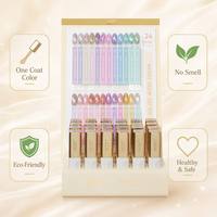 Nouveau Kit de Gels Ongles Effet Œil de Chat Ondulé Haute Transparence 24 Couleurs Ladai 15ml – Fournisseur Professionnel de Produits d'Art Ongulaire, Usine Personnalisée