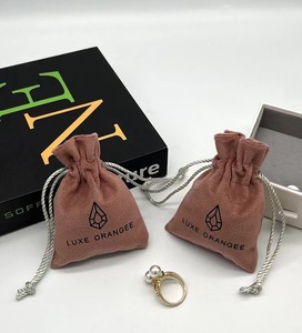 Bolsa de Terciopelo con Cordón Personalizada con Logotipo, MOQ Bajo, Muestra Gratuita, Bolsa Pequeña para Regalo de Joyería - Product Image 5