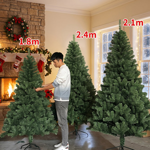 <span class=keywords><strong>Albero</strong></span> di Natale in PVC Denso da Terra, 1.5M/1.8M, Nuovo Modello di Lusso per Decorazioni di Centri Commerciali e Casa, EXW - Product Image 3