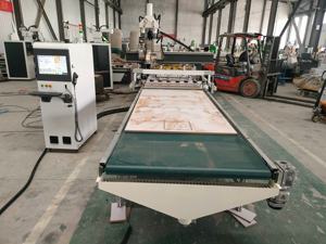 Macchina CNC Router ATC per la produzione di ante di mobili e armadi, 2100*3000mm, con tavolo di carico e scarico automatico e nesting CNC - Product Image 4