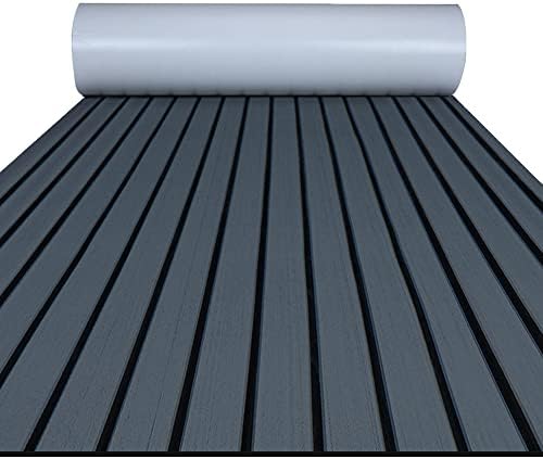 Gris foncé avec lignes de couture noires