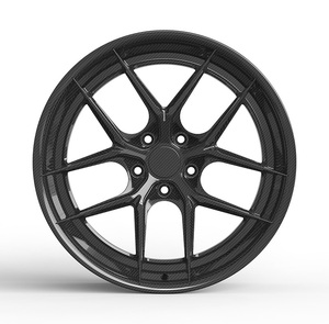Roues de voiture forgées de luxe 5x112 /<span class=keywords><strong>114</strong></span>. 3/120 Jantes légères en alliage d'aluminium en fibre de carbone 18-22 pouces pour Challenger Amg E46 - Product Image 2