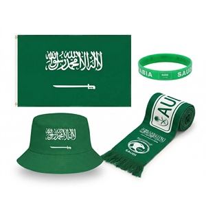 Artículos Personalizables para Fanáticos de las 48 Selecciones de Arabia Saudita 2026: Banderas, Gorras, Bufandas, Pulseras, Sets, Regalos Corporativos al por Mayor - Product Image 1
