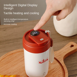 Taza Mezcladora Inteligente de Acero Inoxidable con Pantalla de Temperatura, Taza Mezcladora de Café Automática, Agitación Magnética Eléctrica Totalmente Automática - Product Image 5