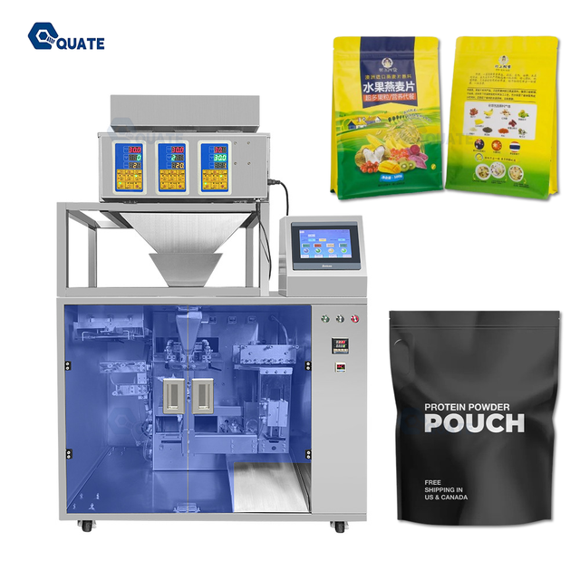 Used Stand up Pouch Filling Machine: Doypack/Premade Pouch, Liquid Sealing & Rotary Packaging System