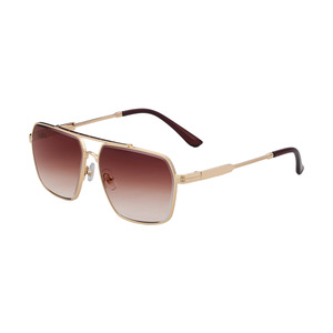 Gafas de sol cuadradas de lujo para hombre, montura metálica, protección UV400, clase 2, gafas de sol para exteriores, gafas de moda. - Product Image 4