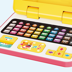 <span class=keywords><strong>Ordinateur</strong></span> portable <span class=keywords><strong>éducatif</strong></span> 2-en-1 pour enfants : jouet d'apprentissage précoce de l'alphabet et de l'orthographe, machine tactile pour l'éveil <span class=keywords><strong>éducatif</strong></span> - Product Image 4