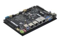 2026 Inter Smart Motherboard N100SE Terbaru 4-inci dengan Prosesor N95/N100/N150/i3-N350 2/3/4*RJ45 LAN Mainboard Industri