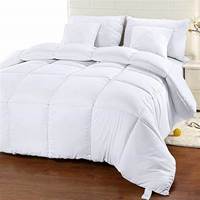Couette et édredons américains alternatifs en microfibre 100 % polyester pour hôtels et motels, tailles King et Queen