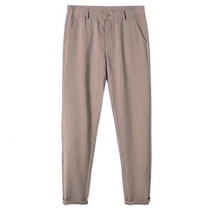Pantalones Chinos Rectos de Moda, Ajustados y Elásticos para Hombre - Product Image 3