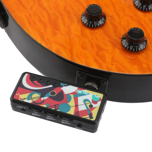 Receptor de guitarra eléctrica Mini auriculares Heavy <span class=keywords><strong>Metal</strong></span> <span class=keywords><strong>Bass</strong></span> Amplificador con cable de audio USB y adaptador <span class=keywords><strong>Metal</strong></span> CG1903 - Product Image 4