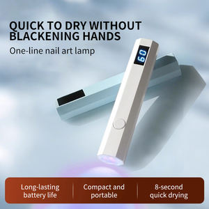 Lámpara LED UV portátil para uñas, Mini Linterna de mano para esmalte de Gel, Máquina secadora de uñas inalámbrica de secado rápido, fuente de alimentación USB - Product Image 2