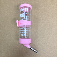 Botella de Agua para Conejos de Plástico Ecológico, Color Personalizado, con Boquilla Automática, para Roedores y Hámsters, Venta al Por Mayor