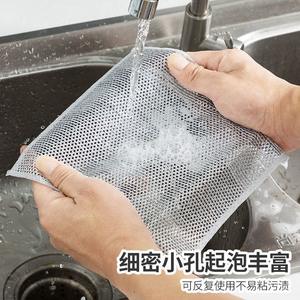 Éponge en fil d'acier argenté pour la cuisine, nettoyant pour casseroles et poêles, éponge de couleur unie pour plaques de cuisson, fabriquée au Zhejiang - Product Image 2