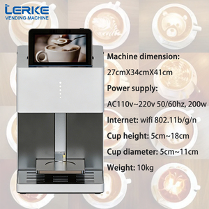 Distributeurs automatiques de café et de lattes entièrement automatiques pour <span class=keywords><strong>les</strong></span> entreprises, machine à café avec latte art pour <span class=keywords><strong>les</strong></span> petites entreprises - Product Image 3