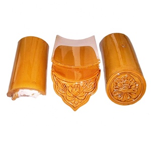 Tuile émaillée traditionnelle chinoise pour échantillon gratuit de matériau de toiture de bâtiment de <span class=keywords><strong>construction</strong></span> de pavillon - Product Image 3