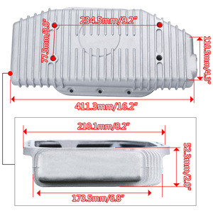Cárter de aceite Poyracing para motores Nissan S13 S14 S15 SR20 DET 180SX 200SX, pieza de repuesto. - Product Image 3