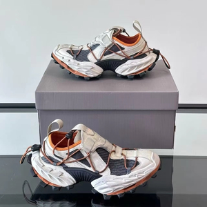 Chaussures de marche au design décontracté et tendance, chaussures de sport à semelle épaisse et élégante pour augmenter la taille, chaussures de course respirantes à lacets - Product Image 1
