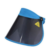Casquette de soleil à large bord ALLCH pour l'été, protection UV, logo personnalisé, visière intégrale UPF50, chapeau pliable pour femmes et hommes