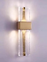 Luminaire LED créatif vintage américain en verre et fer pour hôtel, salon, mur de fond, escalier, couloir, allée, chambre à coucher, chevet