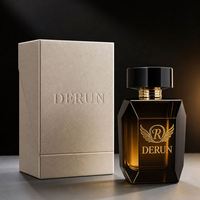 Atomiseur de parfum 100 ml, flacon en verre vide, conteneur cosmétique unique, vente en gros, design personnalisé