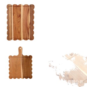 <b>Wooden</b> Chopping Board Rectangle Multifunction Kitchen Cutting Board For Bread Fruit Pastry Solid Wood Tray - Product Image 5