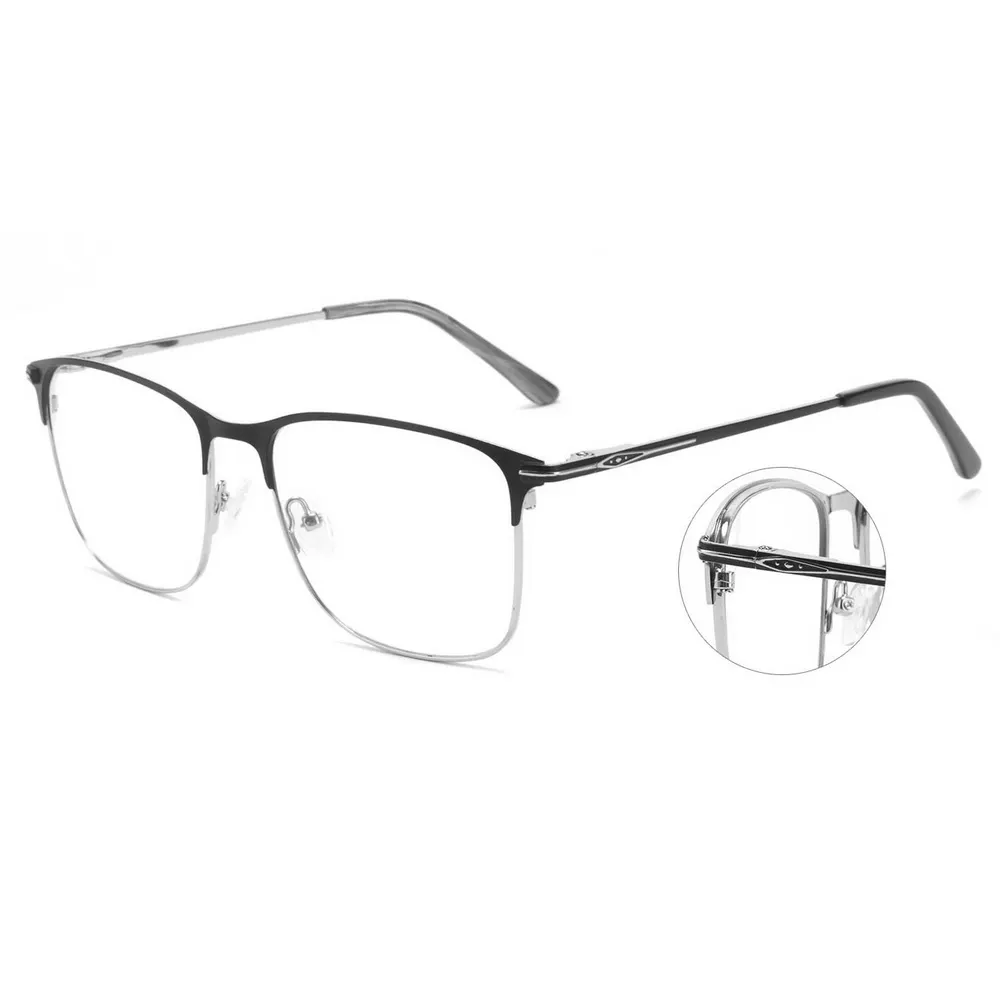 Moda wenzhou imalatı stok el yapımı metal optik gözlük toptan İtalyan tasarım 2019