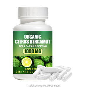 Hoogpolifenolische biologische citrusbergamot supplement 1000mg citrusbergamot extract voor hart- en cholesterolgezondheid bergamot capsule - Product Image 4