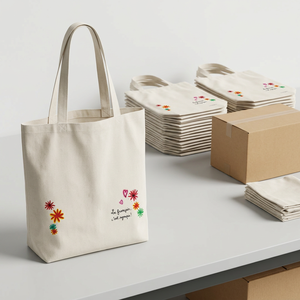 Fabricante de Bolsas de Compras de Algodón, Bolsas Reutilizables Personalizadas con Impresión, Venta al Por Mayor - Product Image 1