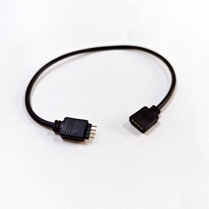 ตัวแยกสัญญาณการซิงค์ <span class=keywords><strong>RGB</strong></span> สำหรับเล่นเกมคอมพิวเตอร์ตัวเชื่อมต่อแถบไฟ LED สำหรับถ่ายโอนข้อมูลฮับสำหรับเล่นเกมต่อขยายสายเคเบิล4Pin ขนาด5V สายต่อ arBB - Product Image 5