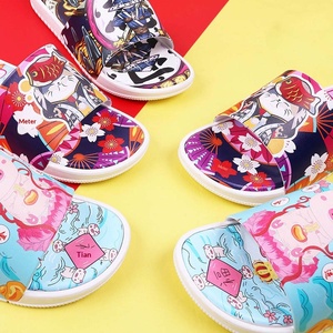 Claquettes personnalisées avec logo, motif floral, pour hommes, femmes et couples, tendance, gravées, pour <span class=keywords><strong>entreprise</strong></span> - Product Image 5