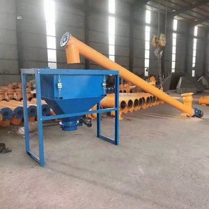 Beton Karıştırma İstasyonları için Kapalı Boru Şeklinde Spiral Konveyör, Endüstriyel Toz ve Çimento Harcı Taşımacılığı için Tasarlandı - Product Image 5