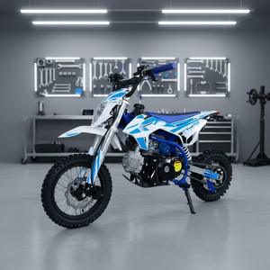 Precio Directo de Fábrica, Motocicleta Todoterreno de 110cc con Arranque Eléctrico, Moto de Cross para Aventura Extrema, Frenos de Disco, 61-80km/h - Product Image 1