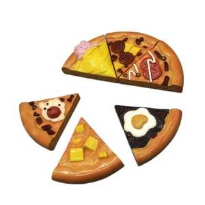 Imán Decorativo para Refrigerador con Forma Personalizada de Pizza, de Resina, Precio de Fábrica, Recuerdo de Viaje, Regalo Promocional - Product Image 3