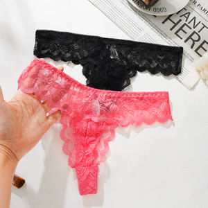 カラフル透明レースパンティー女性セクシーレースGストリングひもセクシーランジェリー - Product Image 3