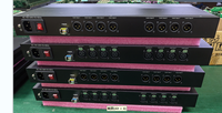 Extenseur audio XLR 8 canaux sur fibre optique, diffusion directe LC 20 km