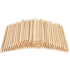 Bâtonnets à cuticules en bois pour manucure jetables, produits finis directement en usine - Product Image 6