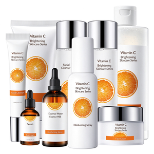 6 Pieces <b>Vitamin</b> <b>C</b> Facial Skin Care Set Wholesale Private Label <b>Brightening</b> Moisturizing Face Cream Nourish Beauty Skin Care - Product Image 6