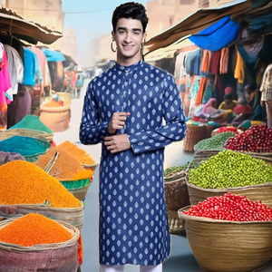 High Quality Women's Premium Cotton Salwar Kameez Embroidery Recycled <b>Materials</b> Navy <b>Blue</b> Green Pakistani Style Summer Quick Dry - Product Image 2