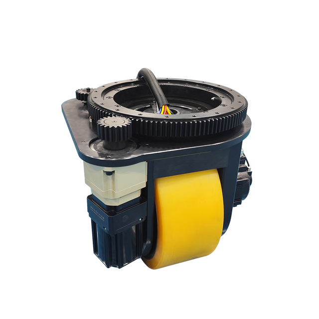 TZBOT High Quality Vulkolan Polyurethane Wheel 10000kg Load Duty Servo Motor Drive agv 5000w Traction Horizontal Drive Wheel