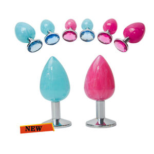 2024 New Edelstahl <span class=keywords><strong>Anal</strong></span> Plug Metall schöne Schmuck Erweiterung <span class=keywords><strong>Anal</strong></span> Butt Plug Liebe Kristall Erwachsenen Sexspielzeug - Product Image 1