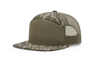 Casquettes de baseball trucker personnalisées Richardson 168 à 7 panneaux, casquette trucker personnalisée de haute qualité
